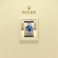Rolex Datejust 36, Oystersteel and 18k White Gold, Bright blue sunray dial, Fluted Jubilee, Ref# 126234-0069, Watch in box