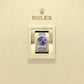 Rolex Datejust 36, Oystersteel and 18k White Gold, Aubergine set with diamonds dial, Diamond-set bezel Jubilee, Ref# 126284rbr-0055, Watch in box