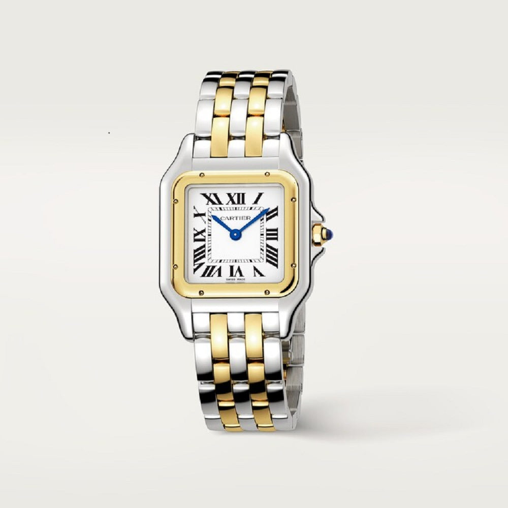Cartier Panthère de Cartier Medium, Stainless Steel and 18k Yellow Gold, 29mm x 37mm, Ref# W2PN0019, main view