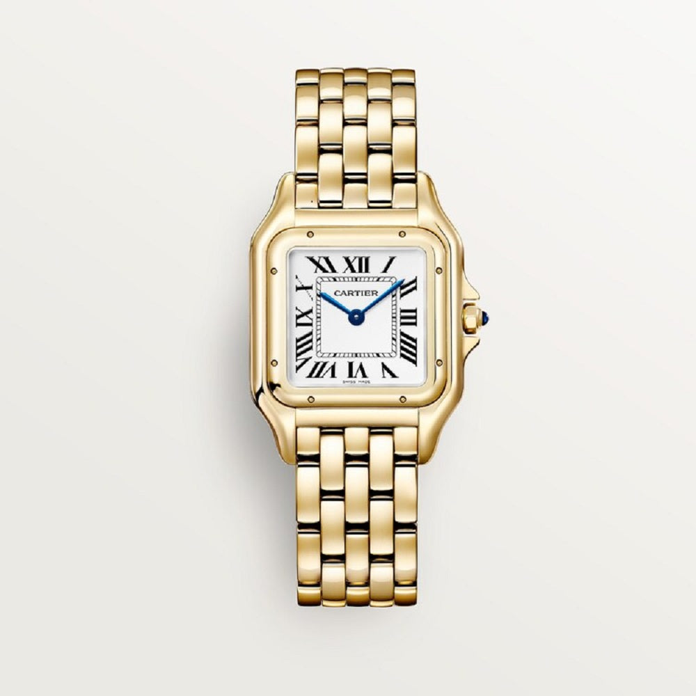 Cartier Panthère de Cartier Medium, 18k Yellow Gold, 29mm x 37mm, Ref# WGPN0058