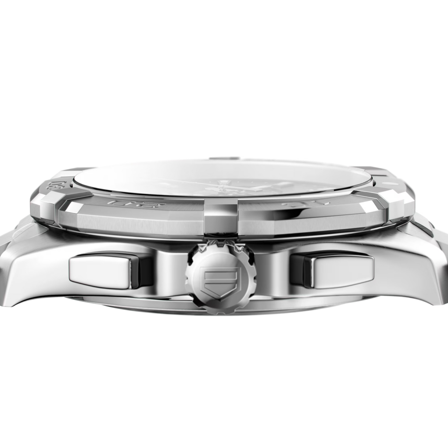 TAG Heuer Aquaracer Chronograph, 43mm, Stainless Steel, Ref# CAY1110.BA0927, Crown