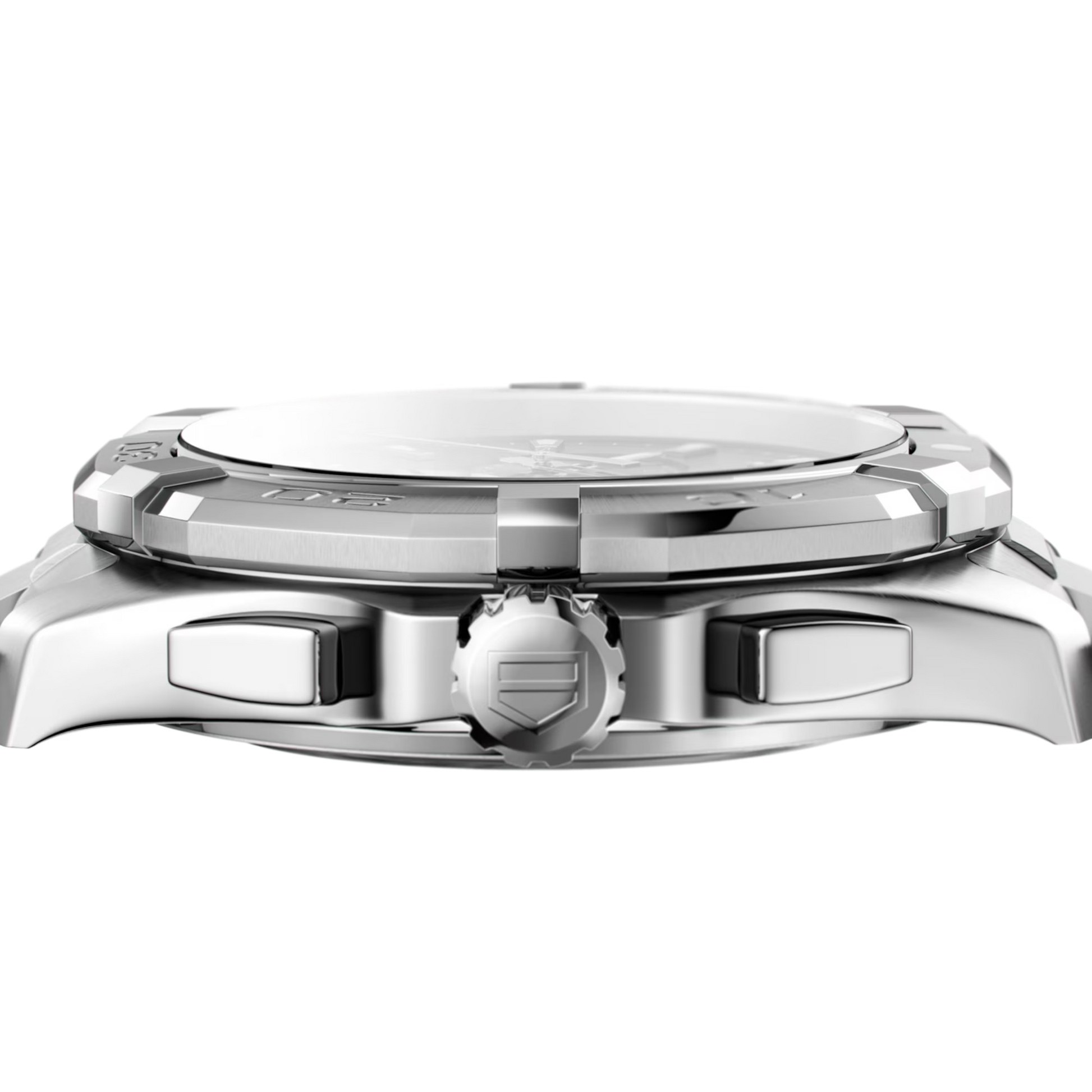 TAG Heuer Aquaracer Chronograph, 43mm, Stainless Steel, Ref# CAY1110.BA0927, Crown