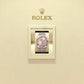 Rolex Datejust 36, Oystersteel and 18k Everose Gold, Rosé-colour set with diamonds dial, Fluted Jubilee, Ref# 126231-0049, Watch in box