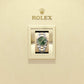Rolex Datejust 36, Oystersteel and 18k Yellow Gold, Olive green sunray set with Diamonds dial, Fluted Oyster, Ref# 126233-0050, Watch in box