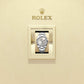 Rolex Datejust 36, Oystersteel and 18k White Gold, Silver set with diamonds dial, Fluted Oyster, Ref# 126234-0068, Watch in box