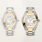 Cartier Roadster watch, Stainless Steel and 18k Yellow Gold, 47.2mm x 38.8mm, Ref# W2RD0010, large model