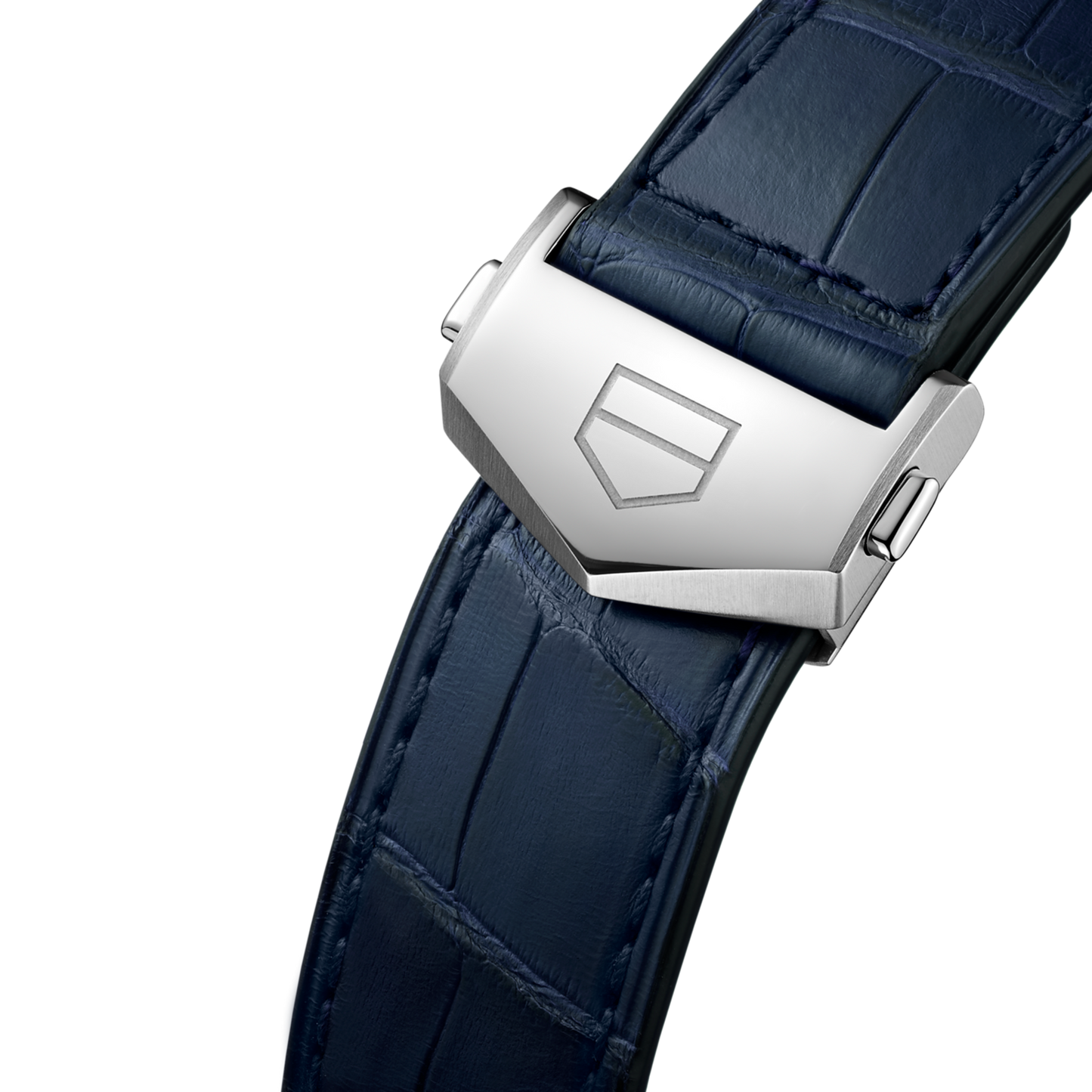 TAG Heuer Carrera Calibre 5 Day-Date, Stainless Steel, 41mm, Ref# WBN2012.FC6502, Clasp