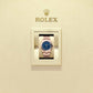 Rolex Oyster Perpetual 34, 18k Everose Gold, 34mm, Blue stone dial, Domed Oyster, Ref# 124205-0002, Watch in box