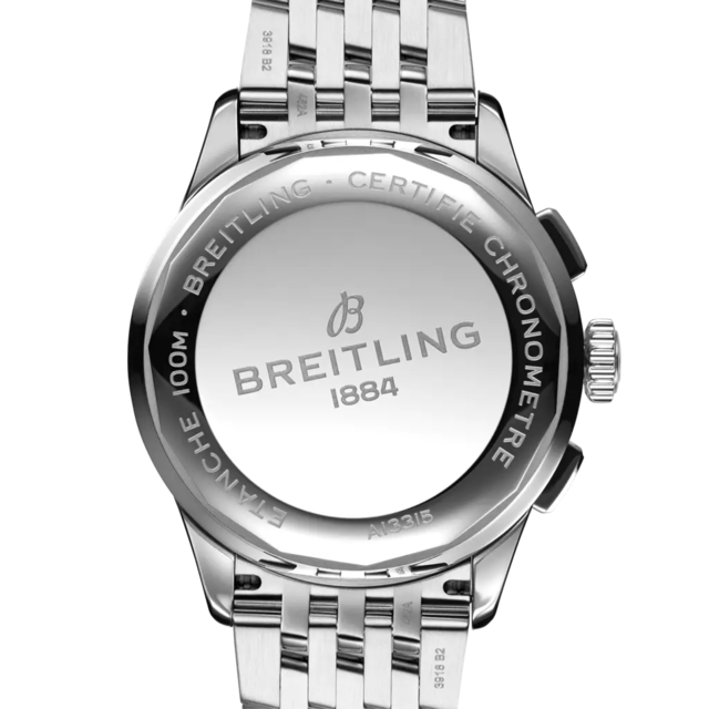 Breitling Premier Chronograph 42, Stainless steel, Ref# A13315351C1A1,  Back