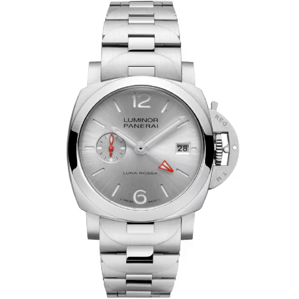 Panerai Luminor Luna Rossa GMT, 40mm, Stainless Steel, Ref# PAM01791