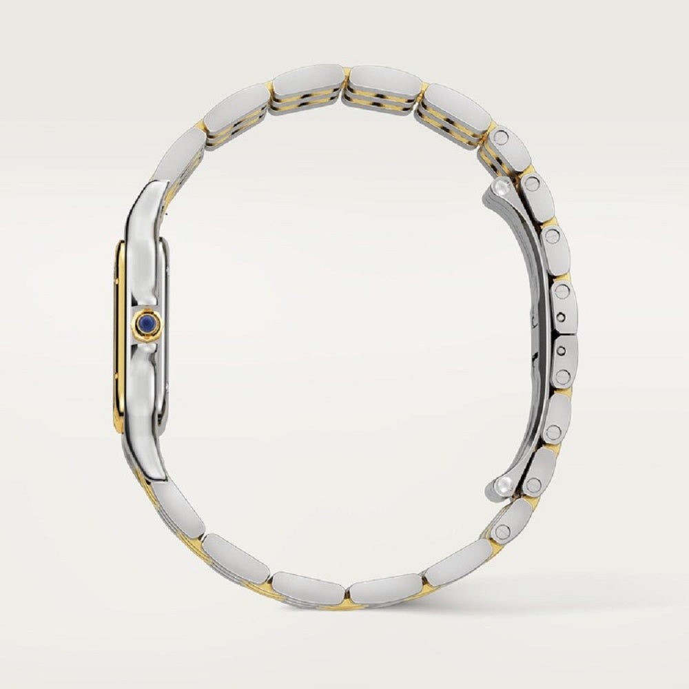 Cartier Panthère de Cartier Medium, Stainless Steel and 18k Yellow Gold, 29mm x 37mm, Ref# W2PN0019, Side