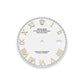 Rolex Datejust 41, Oystersteel and 18k Yellow Gold, Intense White Roman dial, Fluted Oyster, Ref# 126333-0025, Dial