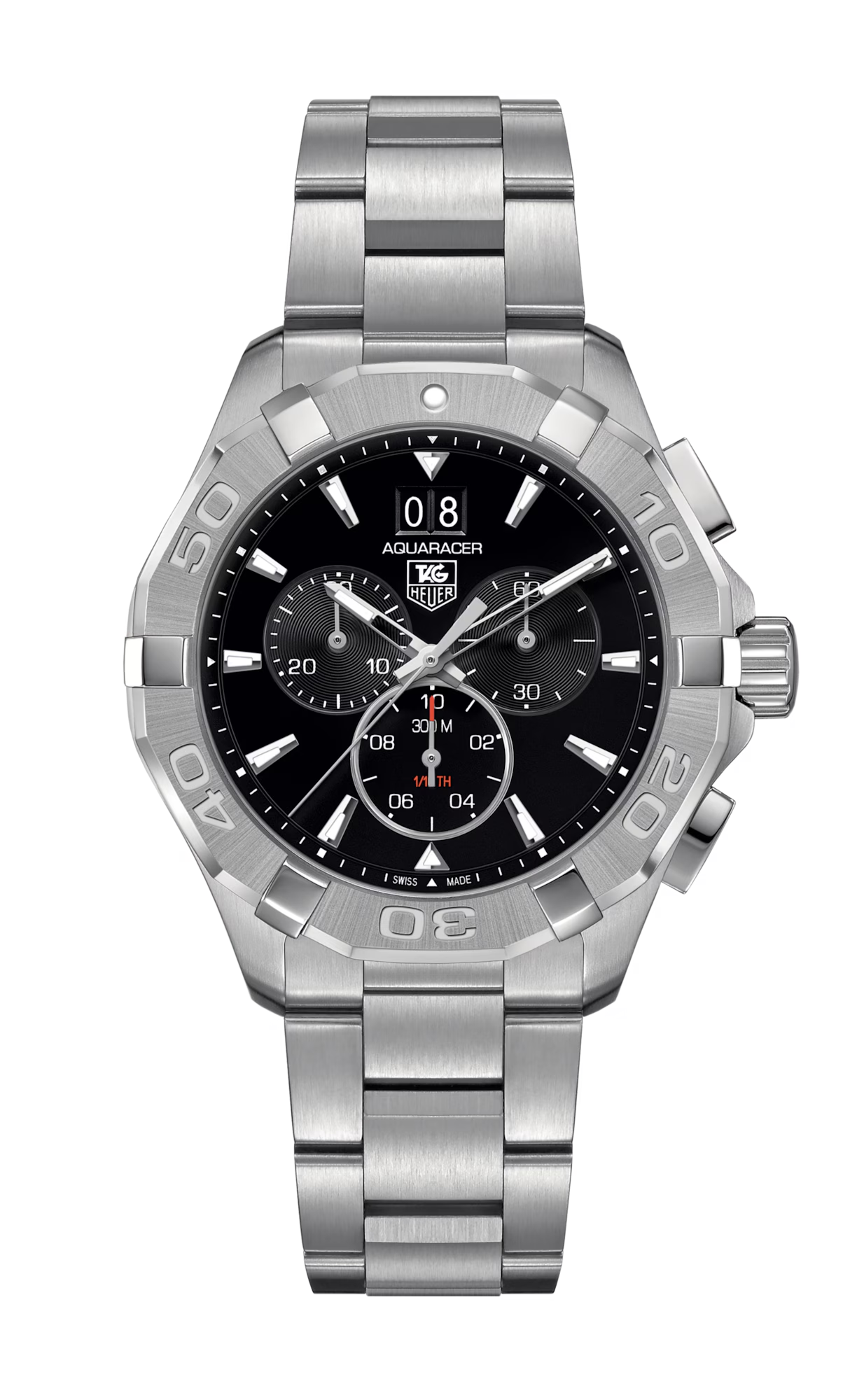 TAG Heuer Aquaracer Chronograph, 43mm, Stainless Steel, Ref# CAY1110.BA0927
