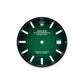 Rolex Datejust 41, Oystersteel and 18k White Gold, Green ombré dial, Fluted Jubilee, Ref# 126334-0034, Dial