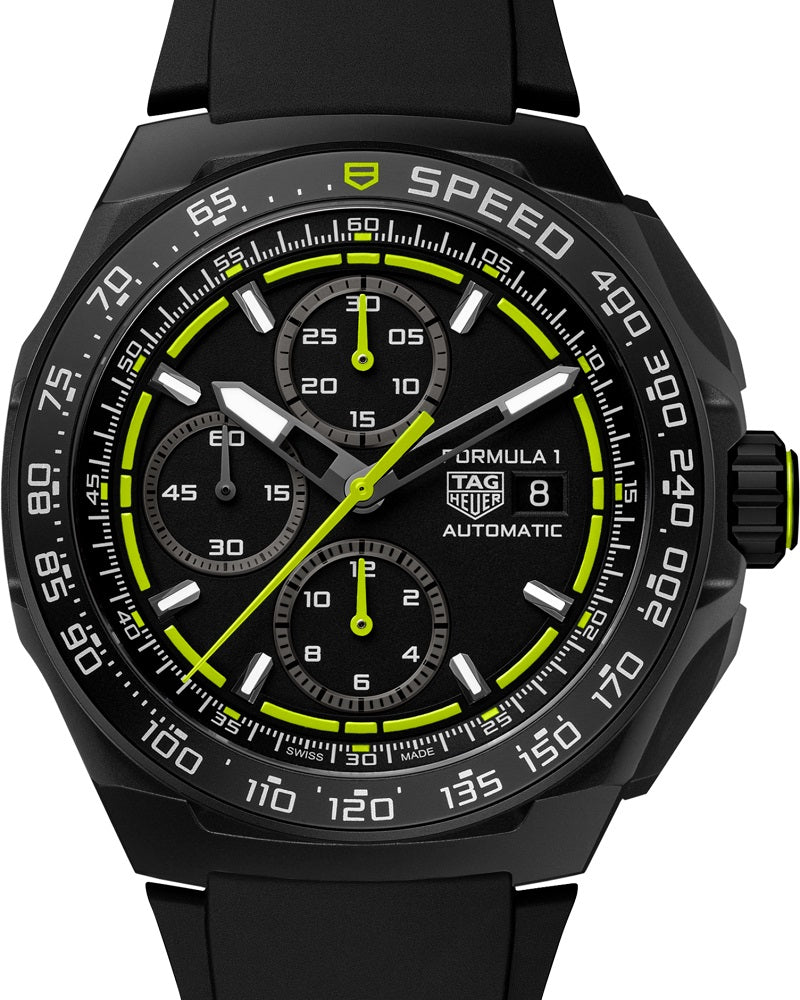 TAG Heuer Formula 1 Chronograph, Titanium, 44mm, Ref# CBZ2086.FT8098, Dial