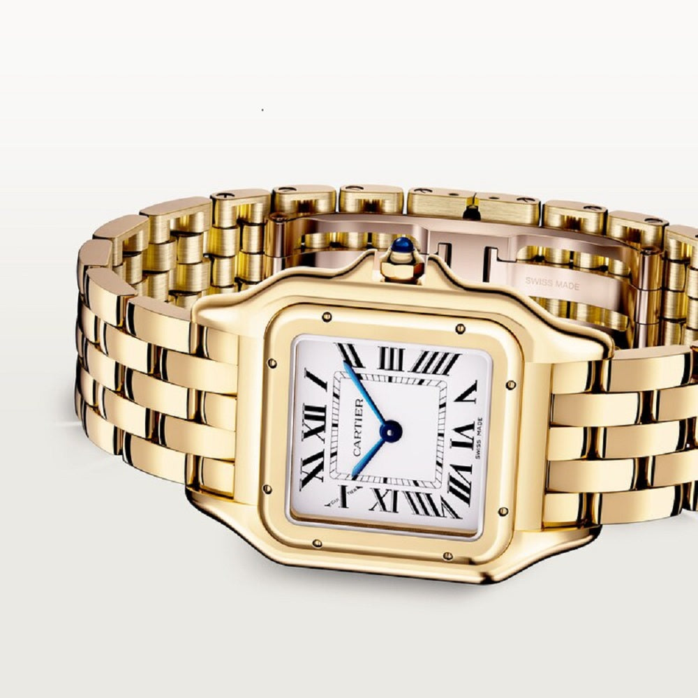Cartier Panthère de Cartier Medium, 18k Yellow Gold, 29mm x 37mm, Ref# WGPN0058, Main view 1