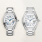 Cartier Roadster watch, Stainless Steel, 42.5mm x 34.92mm, Ref# WSRD0019, medium model