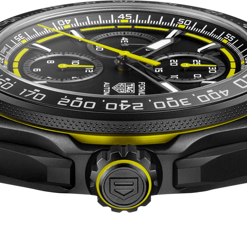 TAG Heuer Formula 1 Chronograph, Titanium, 44mm, Ref# CBZ2086.FT8098, Crown