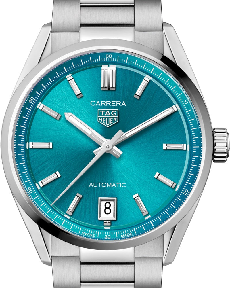 TAG Heuer Carrera Calibre 7 Date Automatic, Stainless Steel, 36mm, Ref# WBN2316.BA0001, Dial
