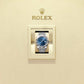 Rolex Datejust 41, Oystersteel and 18k White Gold, Bright blue sunray Roman dial, Fluted Jubilee, Ref# 126334-0038, Watch in box