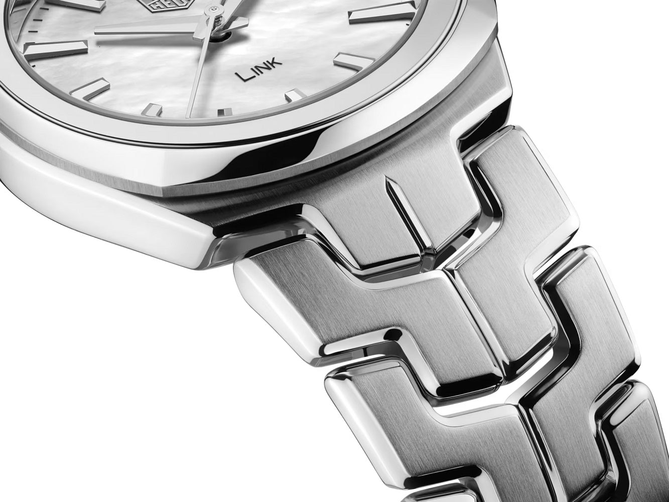 TAG Heuer Link Date, Stainless Steel, 32mm, Ref# WBC1310.BA0600, Case and bracelet