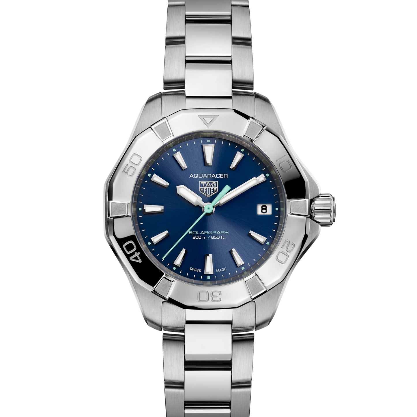 TAG Heuer Aquaracer Professional 200 Solargraph, Stainless Steel, 34mm, Ref# WBP1311.BA0005