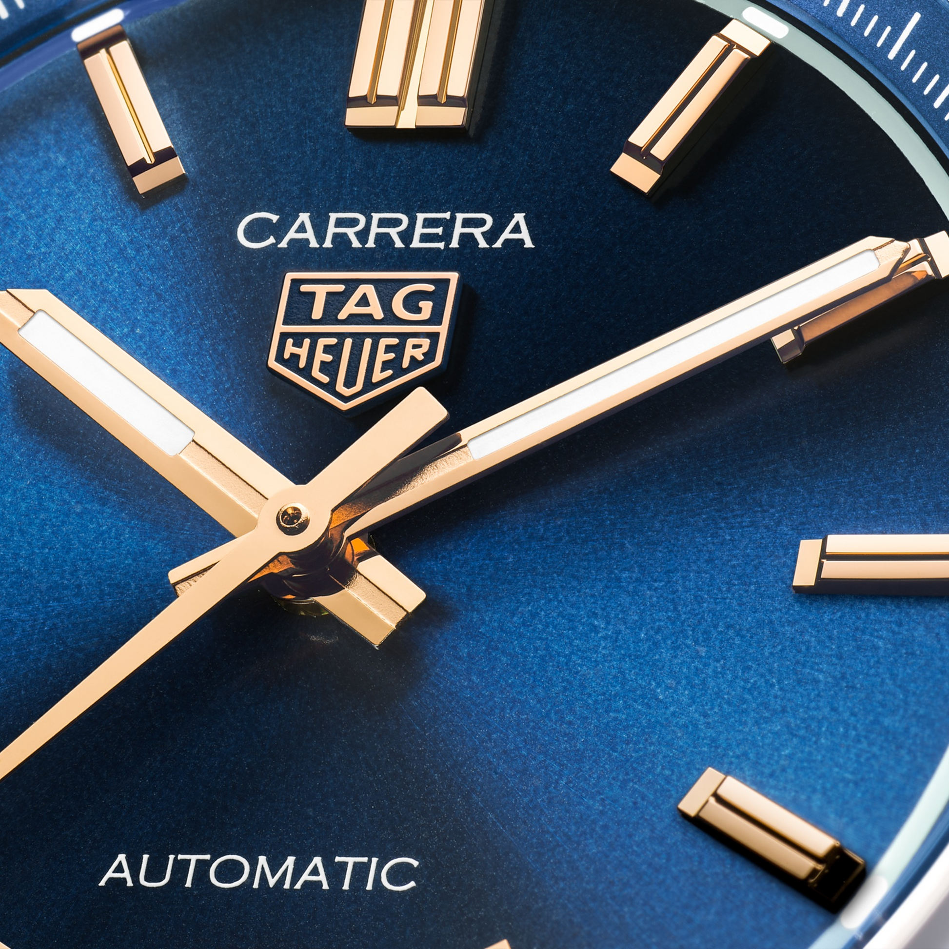 TAG Heuer Carrera Calibre 7 Date, Stainless Steel, 36mm, Ref# WBN2311.BA0001, Hands and Markers