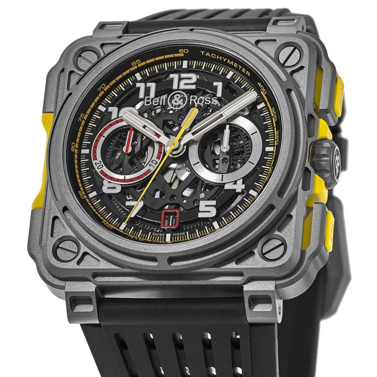 Bell & Ross Aviation Experimental BR-X1 Chronograph, Titanium, 45mm, Ref# BRX1-RS18, Dial