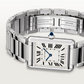 Unworn Cartier Tank Must de Cartier, Large Stainless Steel, 33.7mm x 25.5mm, Ref# WSTA0106, Front