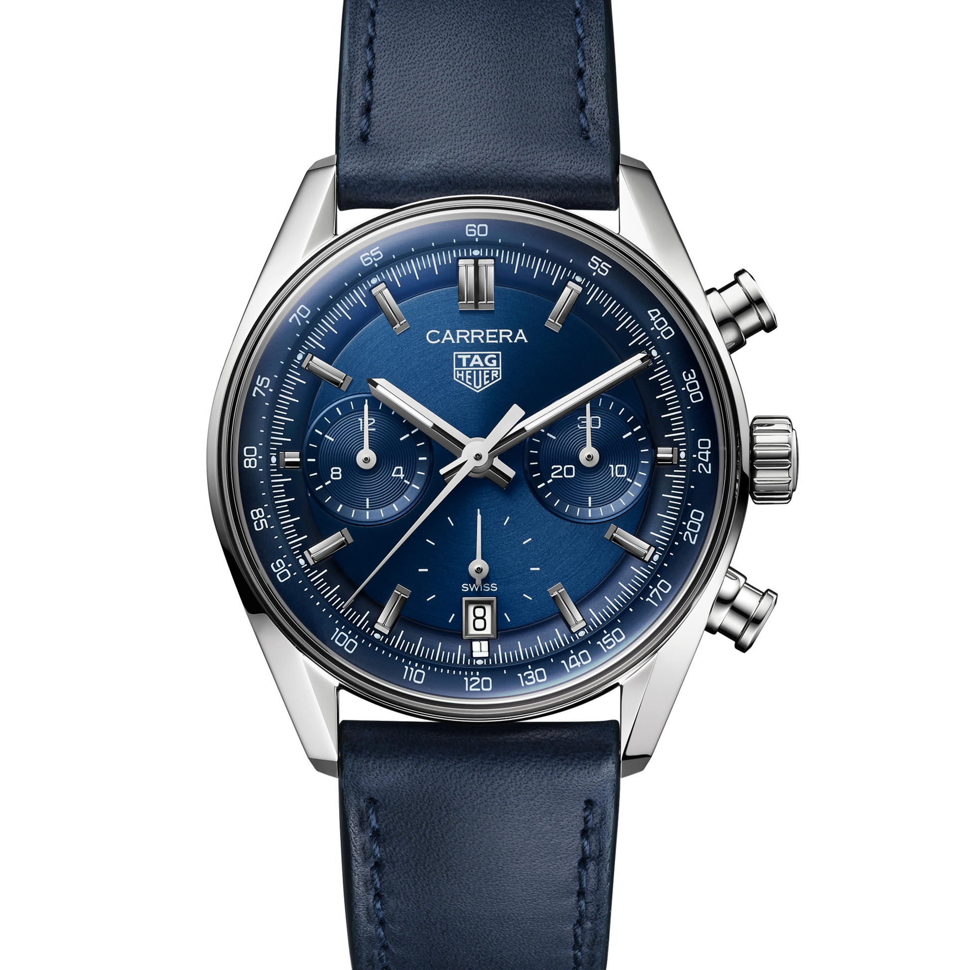 TAG Heuer Carrera Chronograph, Stainless Steel, 39mm, Ref# CBS2212.FC6535, Dial