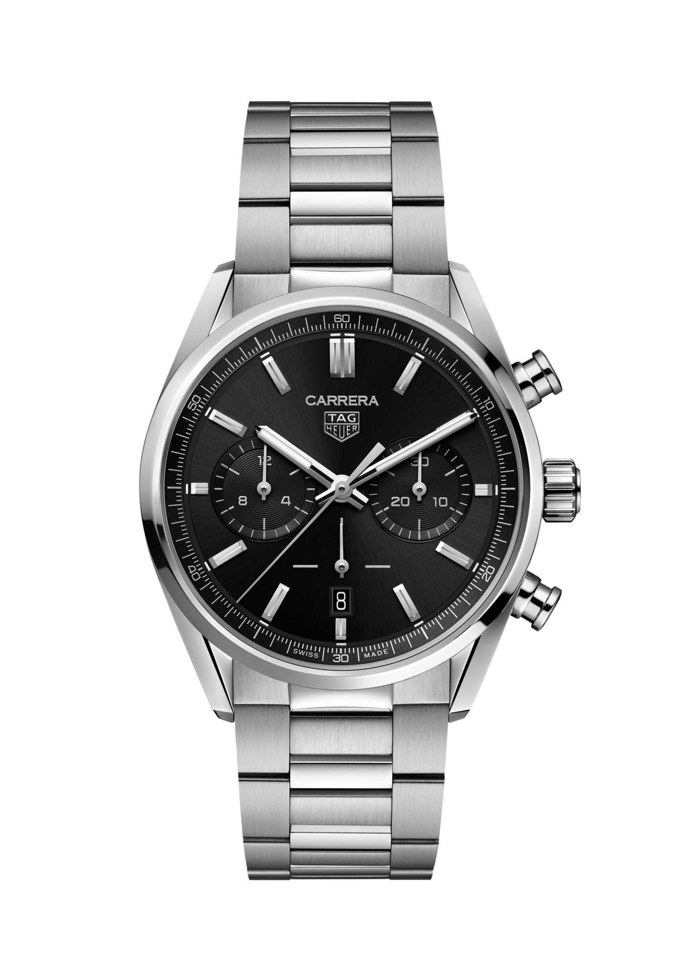 TAG Heuer Carrera Chronograph, Stainless Steel, 42mm, Ref# CBN2010.BA0642