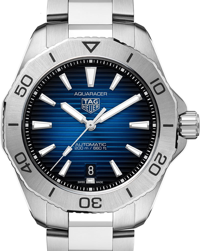TAG Heuer Aquaracer Professional 200 Date, Stainless Steel, 40mm, Ref# WBP2111.BA0627, Dial