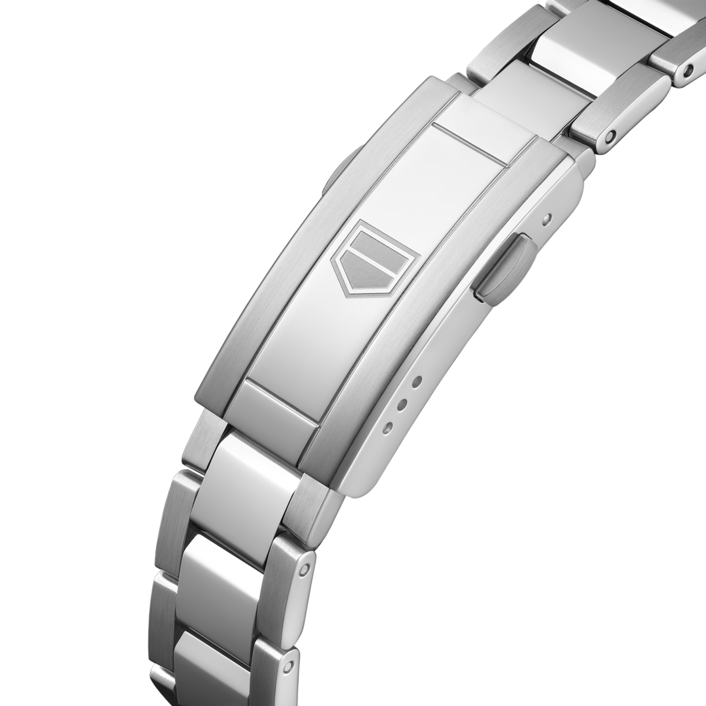 TAG Heuer Aquaracer Professional 200 Date, 30mm, Stainless Steel and 11 Diamonds, Ref# WBP2410.BA0622, Clasp