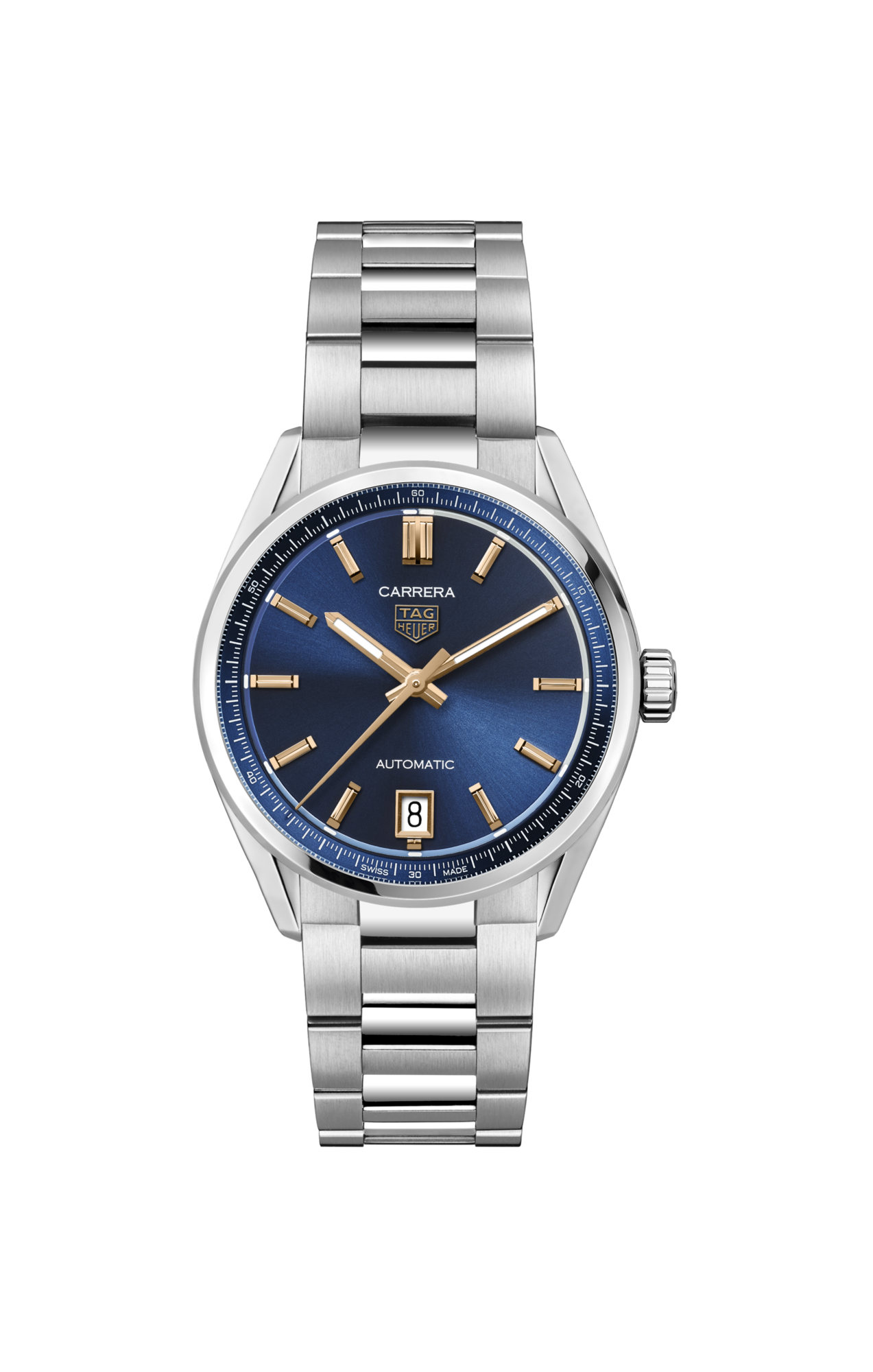 TAG Heuer Carrera Calibre 7 Date, Stainless Steel, 36mm, Ref# WBN2311.BA0001