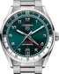 TAG Heuer Carrera Date Twin-Time, Stainless Steel, 41mm, Ref# WDA2114.BA0043,  Dial