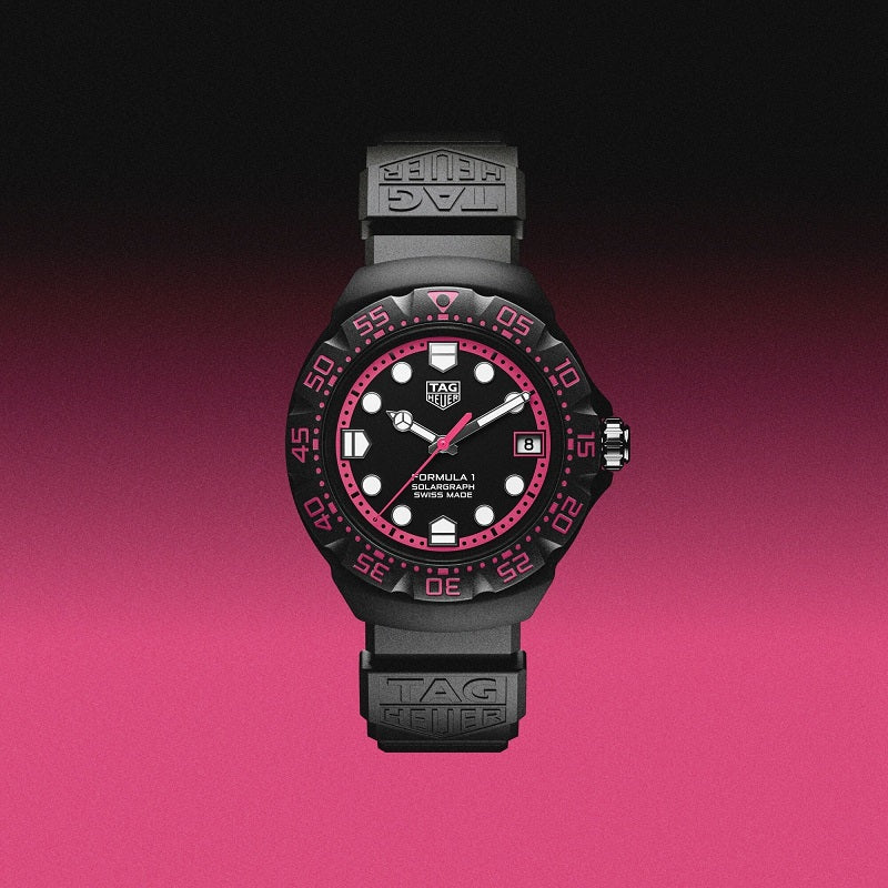 TAG Heuer Formula 1 Solargraph Limited Edition, Stainless Steel, TH-Polylight, 38mm, Ref# WBY111D.FT8084, Main view