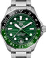 TAG Heuer Aquaracer Professional 300 GMT, Stainless Steel and Ceramic, 42mm, Ref# WBP5115.BA0013, Dial