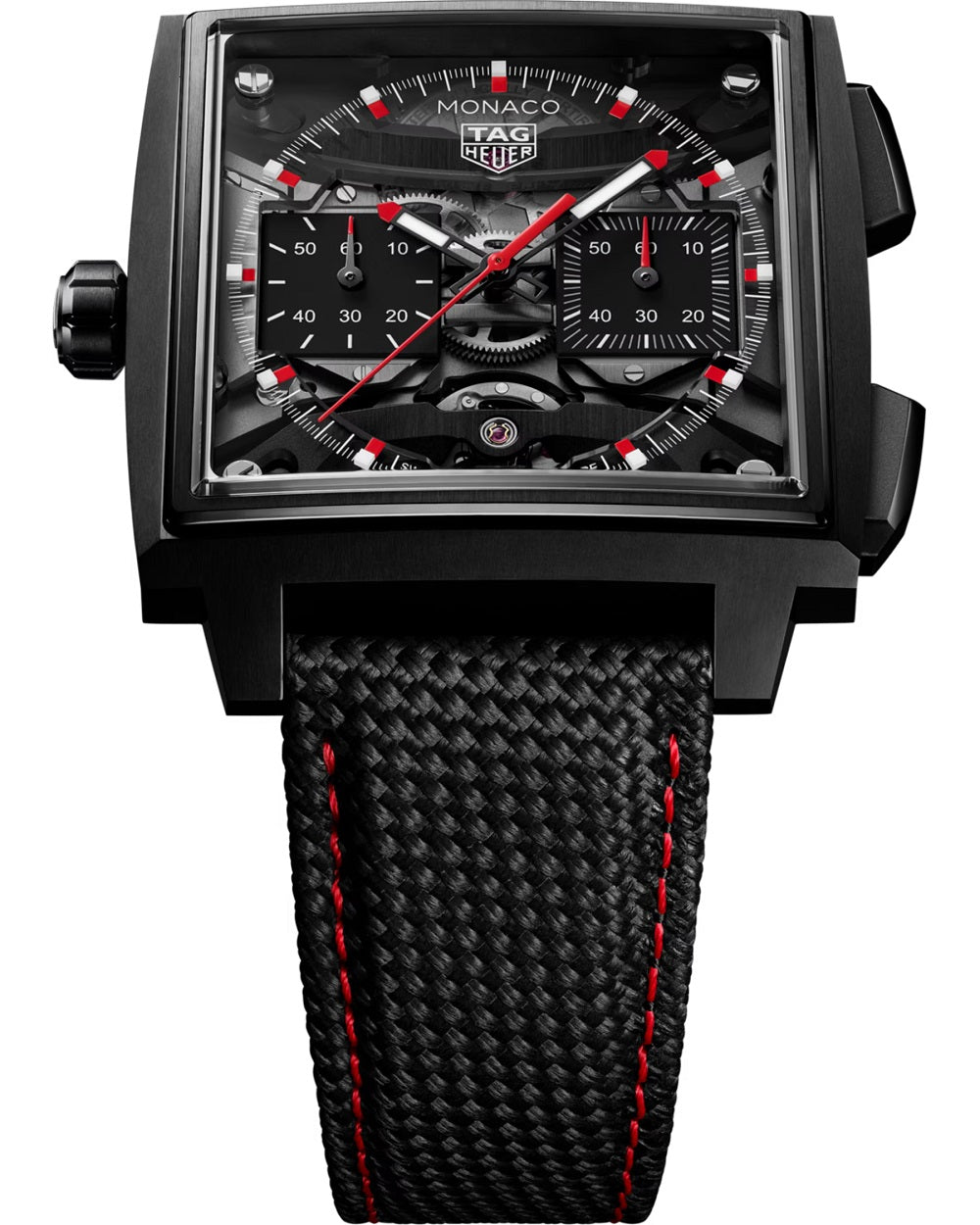 TAG Heuer Monaco Evergraph Automatic 40mm Titanium coated with black DLC, Ref# CEW5180.FT8122, Main view