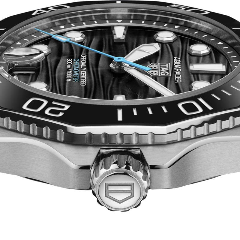 TAG Heuer Aquaracer Professional 300 Date, Stainless Steel and Ceramic, 42mm, Ref# WBP5110.BA0013, Crow