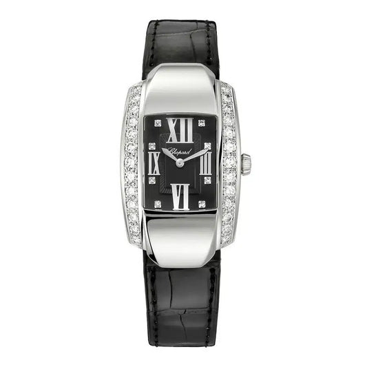 Unworn Chopard La Strada, 18k White Gold and Diamonds, Quartz, 44.8mm x 26.1mm, Ref# 419402-1006