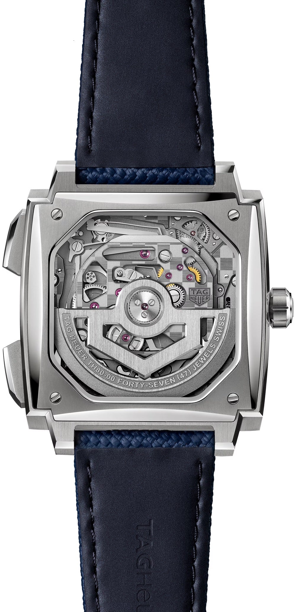 TAG Heuer Monaco Evergraph Automatic 40mm Titanium, Ref# CEW5181.FT8123, Back main view