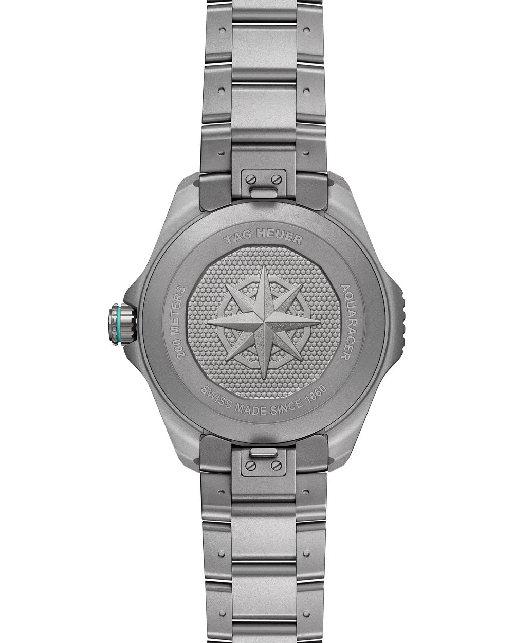 TAG Heuer Aquaracer Professional 200 Solargraph, Solar Quartz, Titanium, 40mm, Ref# WBP1184.BF0008, Main view Back