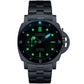 Panerai Submersible, Stainless Steel and Ceramic, 44mm, Ref# PAM01756, Luminous
