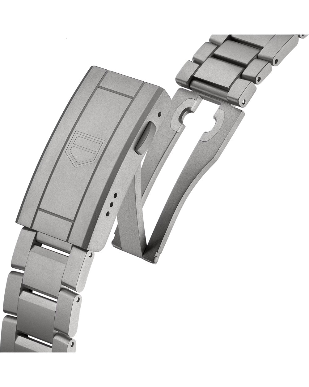 TAG Heuer Aquaracer Professional 200 Solargraph, Solar Quartz, Titanium, 40mm, Ref# WBP1184.BF0008, Clasp