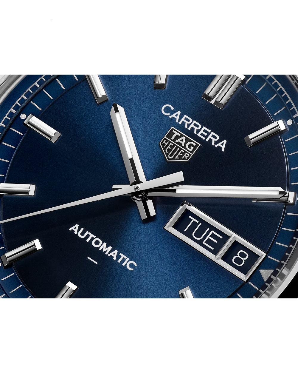 TAG Heuer Carrera Day-Date, Stainless Steel, 41mm, Ref# WDA2112.BA0043, Dial