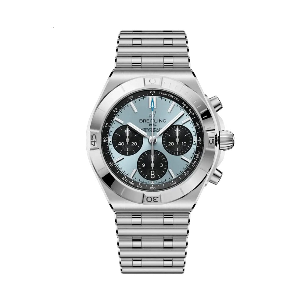 Breitling Chronomat B01 Chronograph 42, Stainless steel and Platinum, Ref# PB0158101C1A1