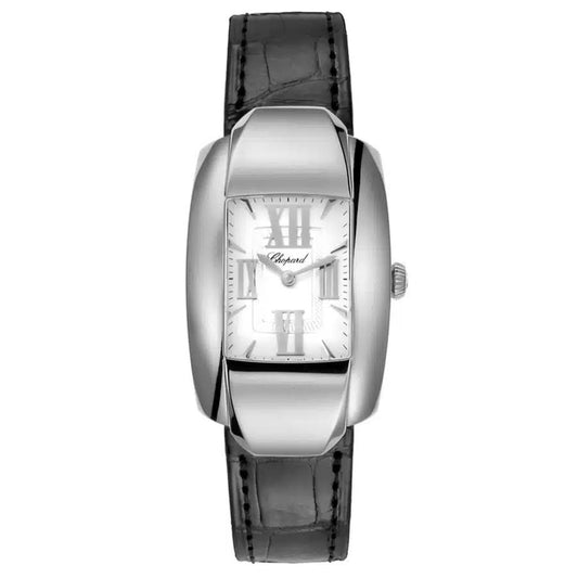 Unworn Chopard La Strada Quartz, 18k White Gold, 44.8mm x 26.1mm, Ref# 419255-1001