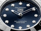 TAG Heuer Aquaracer Professional 100 Solargraph, Stainless Steel and Diamonds set, Solar Quartz, 28 mm, Ref# WBP141E.BA0049, Hands and indexes
