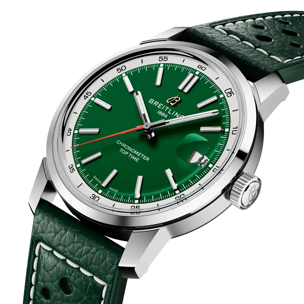 Breitling Top Time B31, Stainless Steel, 38mm, Ref# AB3113A71L1X1, Dial