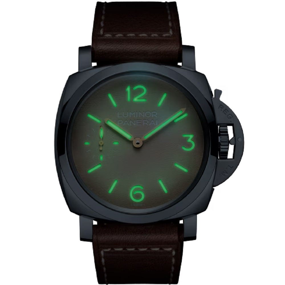 Panerai Luminor, 47mm, Stainless Steel, Ref# PAM01735, Luminous